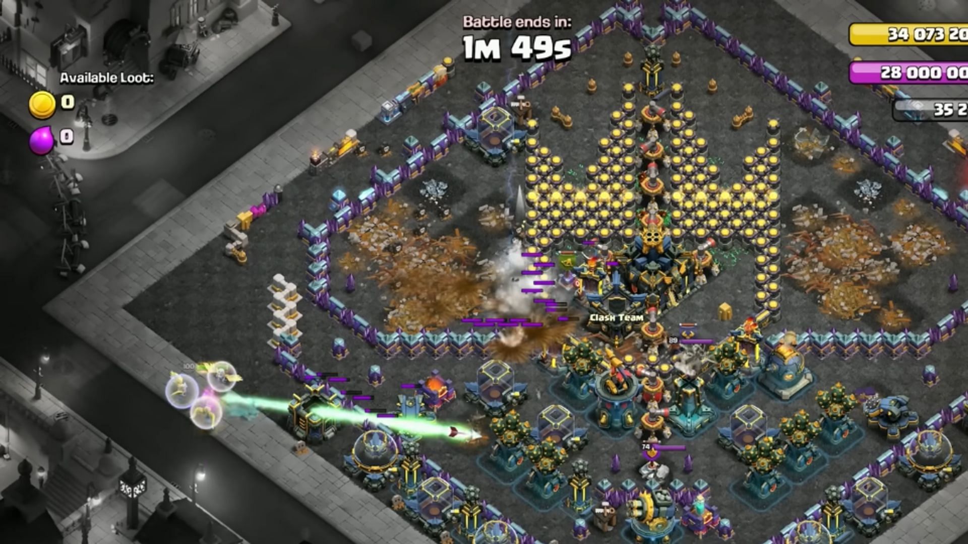 Acher Queen using her Giant Arrow ability (Image via Supercell)